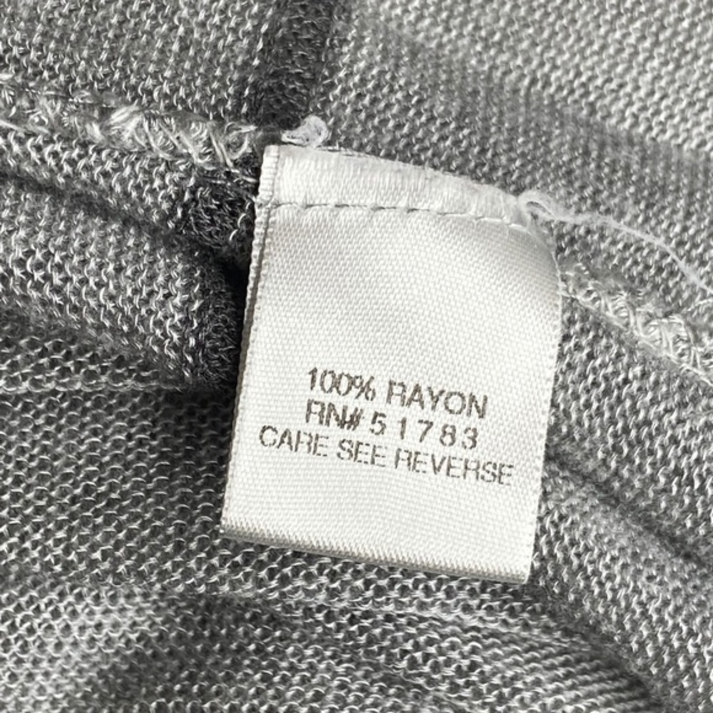 Maurices Cardigan Sweater Vest Gray Striped Knit Sleeveless Open Front Size XL - Picture 12 of 14